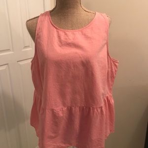 Coral old navy tank